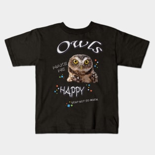 Owls Kids T-Shirt